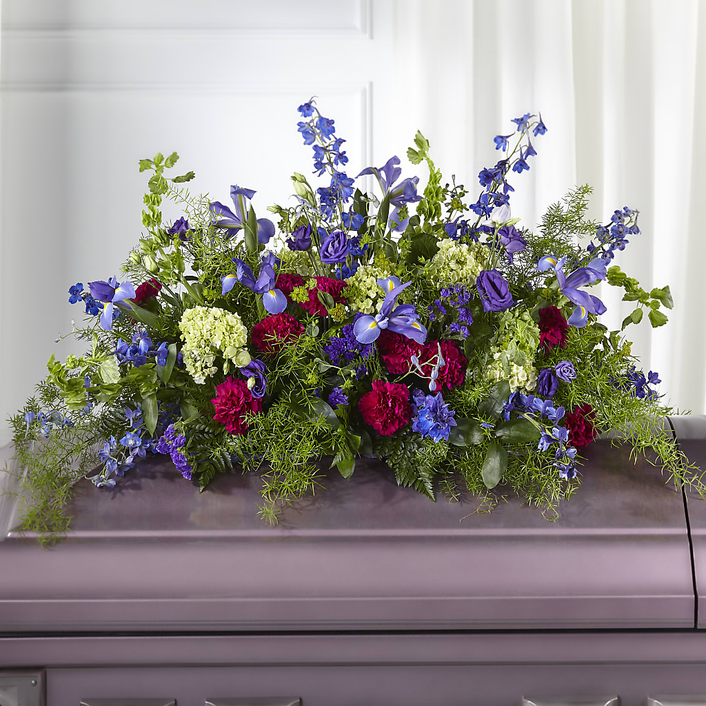 Always Treasured Casket Spray – Prestige House Of Flowers, Biddeford ME
