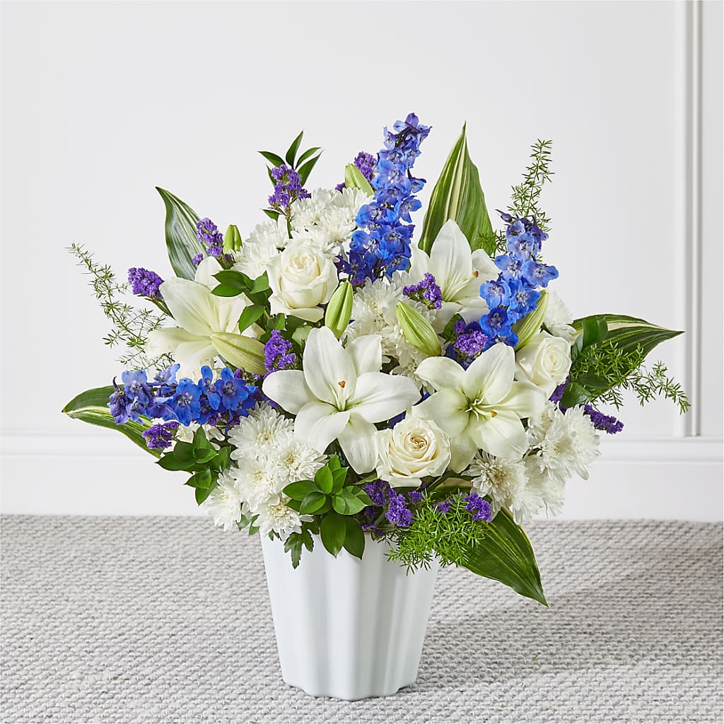 Take Comfort Floor Basket – Prestige House Of Flowers, Biddeford ME